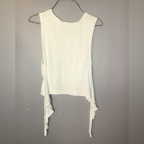 Wilfred White Sleeveless Tie-Front Tank Top Small - Picture 4 of 7